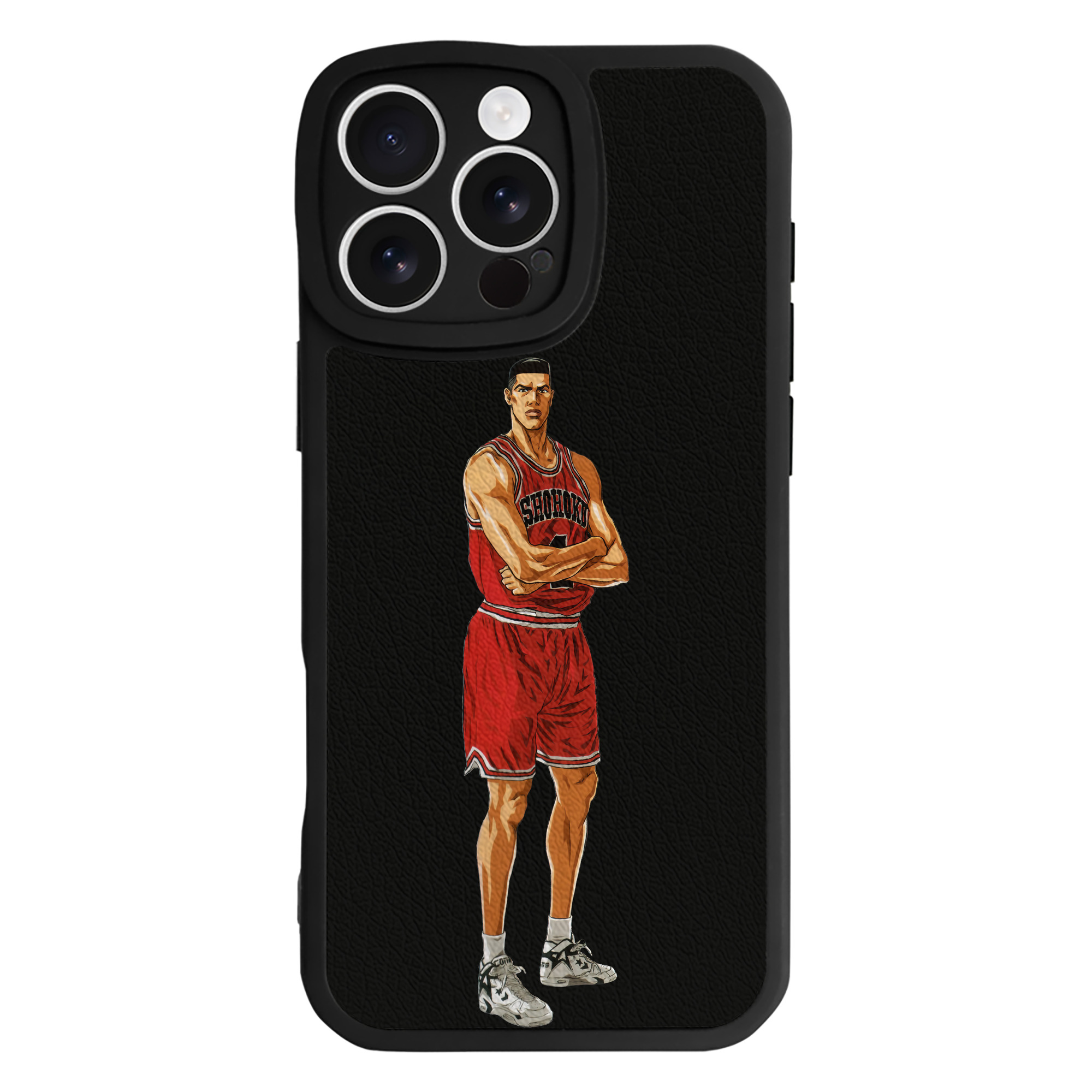 （画像用） SLAM DUNK／スラムダンク 【iPhone 16シリーズ対応】シリコンスマホケース（レザー調） 材質：シリコン